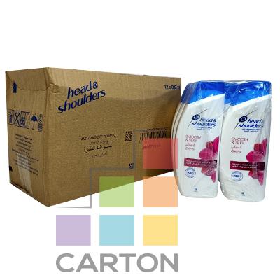 HEAD & SHOULDER SHAMPOO SMOOTH & SILKY 12*600ML